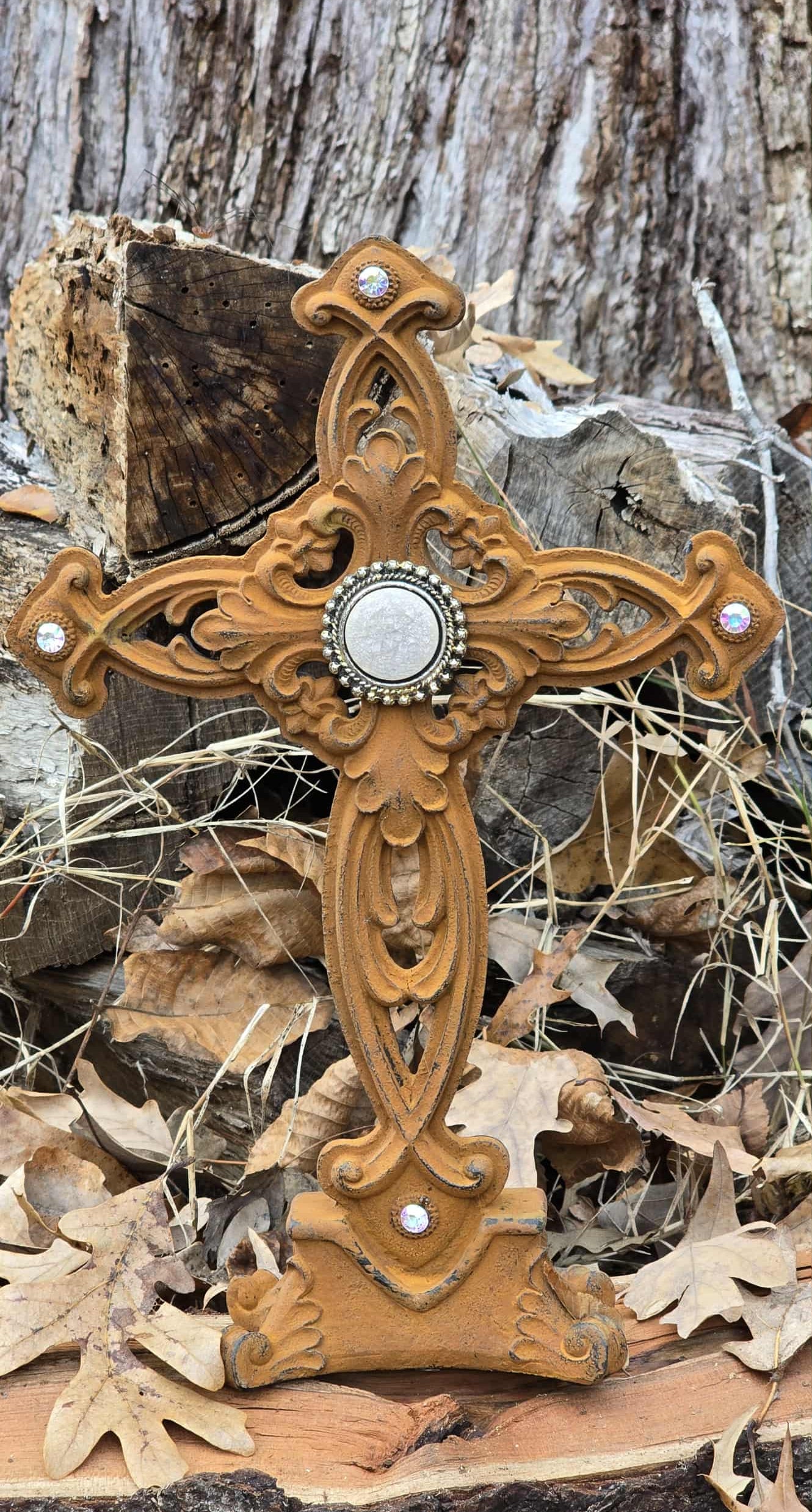 Western Tabletop Cross